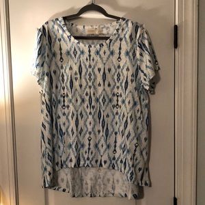 Chico’s Ikat Knit Shirt